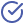 A purple check mark in a circle.