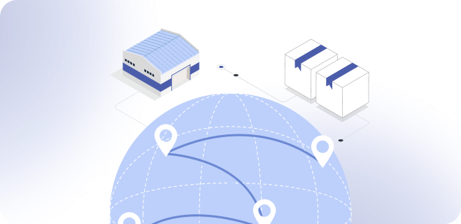 Render of a distribution map.